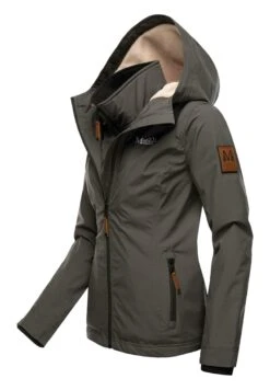 Marikoo Erdbeere - Chaqueta Outdoor - Dark Grey -Marikoo 1723881b7c7a458d9f2bba7397104ab7