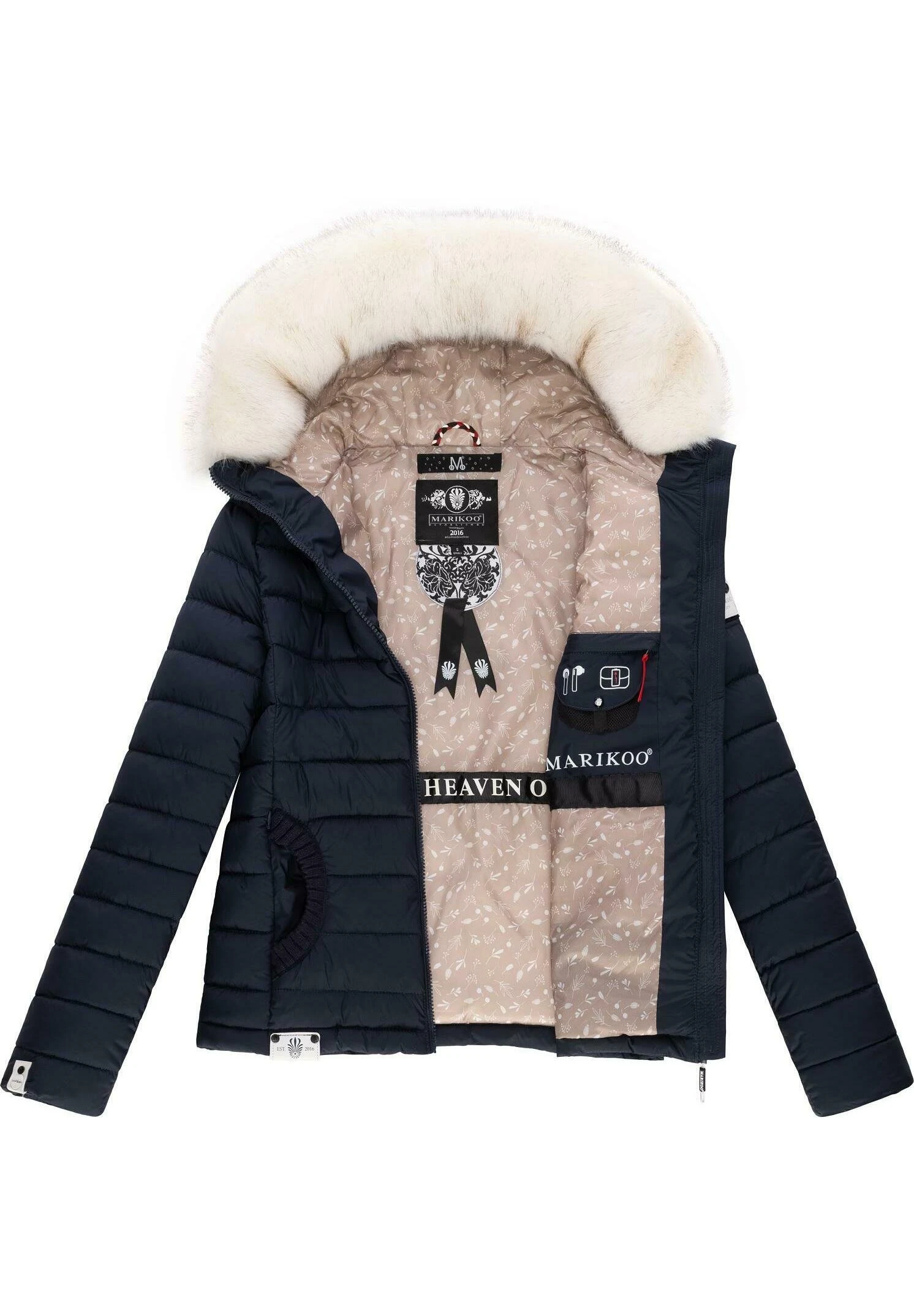 Marikoo Chaqueta De Invierno - Dark Blue 4 Marikoo Chaqueta De Invierno - Dark Blue - Imagen 4