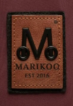 Marikoo Brombeere - Chaqueta Outdoor - Dark Red Melange -Marikoo 1c7f7834c9cf474ba86c870fe664f750