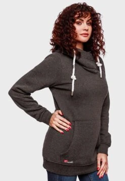 Marikoo Izuyaa - Jersey Con Capucha - Dark Grey Melange -Marikoo 1cdc4ba1f6a5486ab0876e1d06bec149