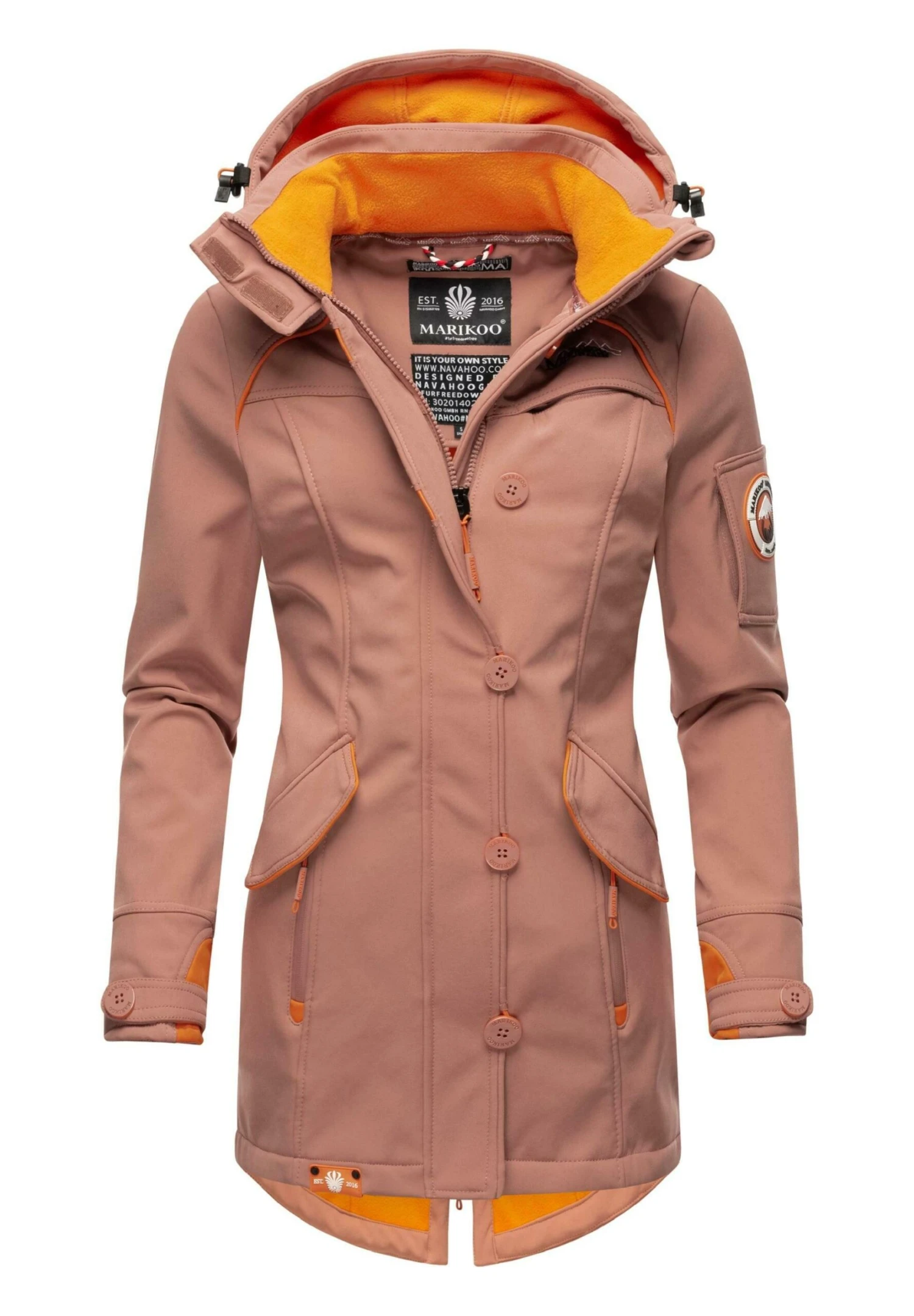 Marikoo Soulinaa - Parka - Terracotta 1 Marikoo Soulinaa - Parka - Terracotta