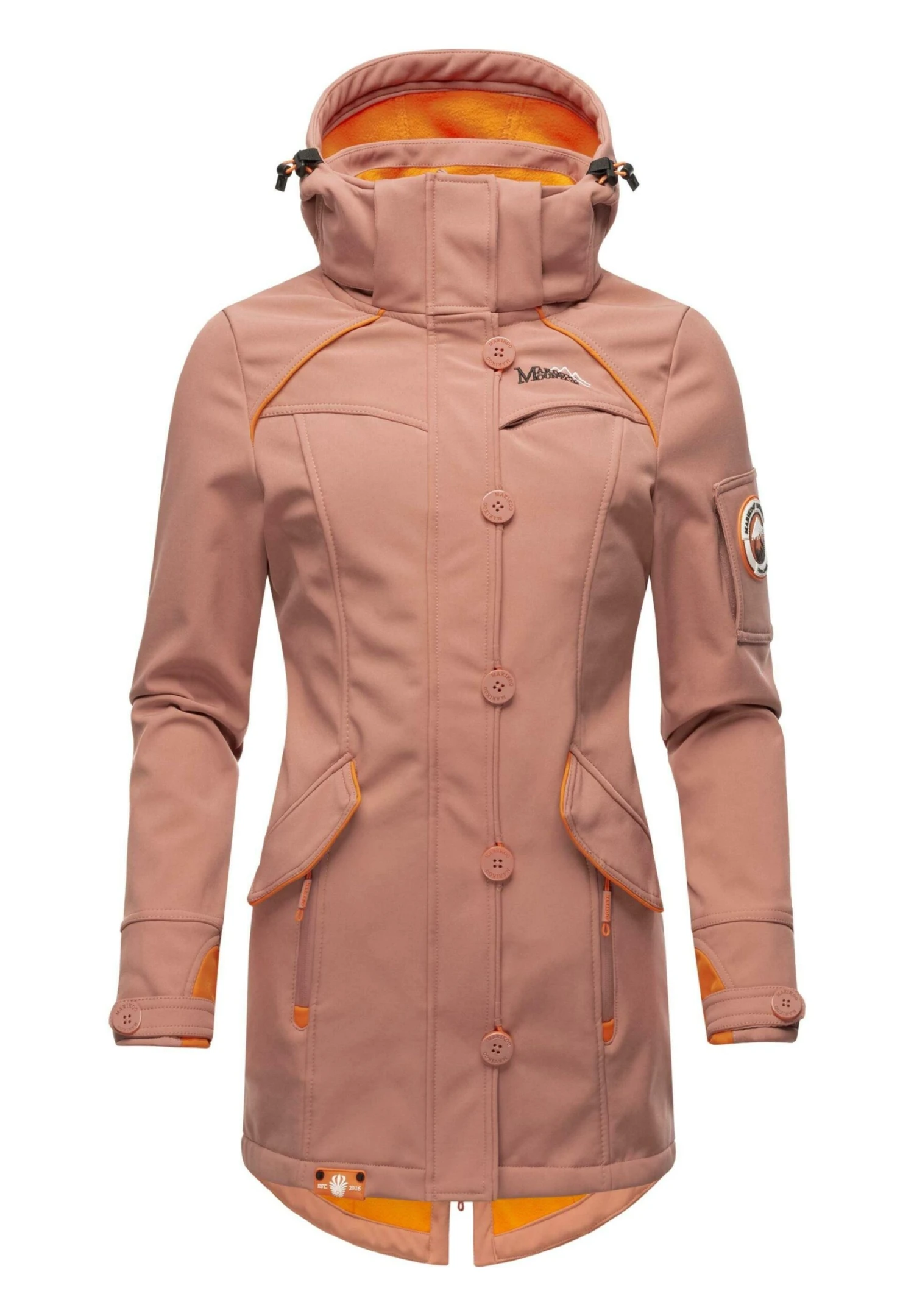 Marikoo Soulinaa - Parka - Terracotta 6 Marikoo Soulinaa - Parka - Terracotta - Imagen 6