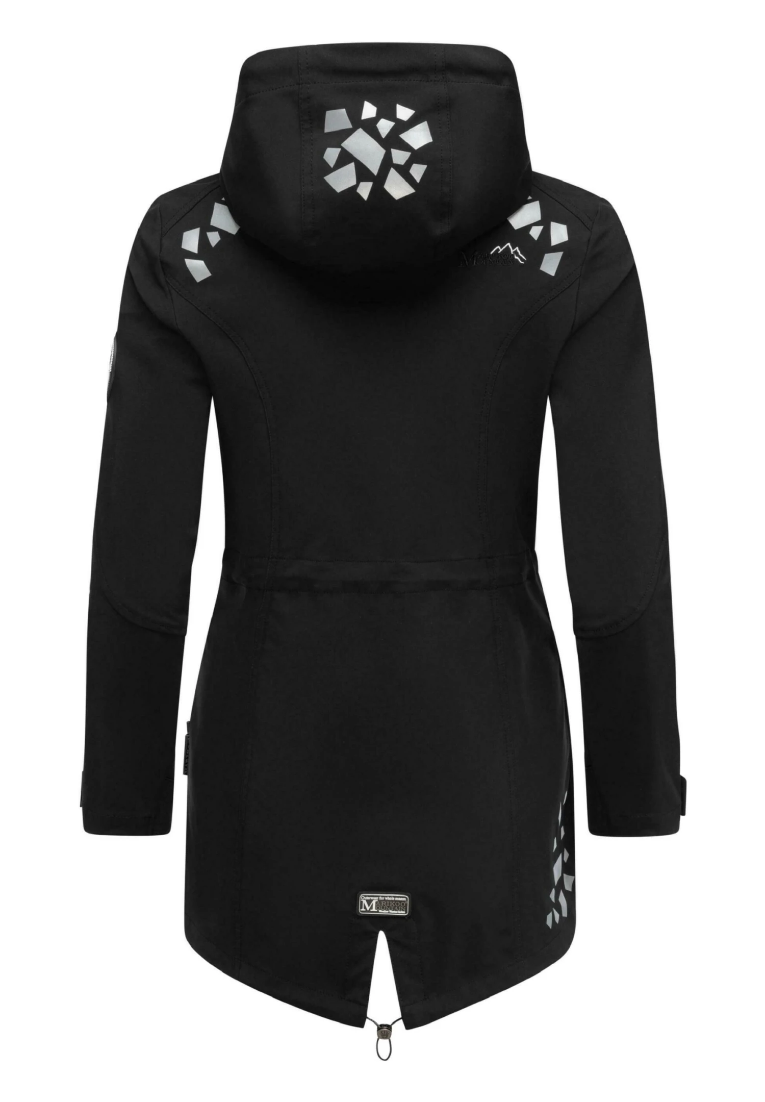 Marikoo Ulissaa - Impermeable - Black 3 Marikoo Ulissaa - Impermeable - Black - Imagen 3