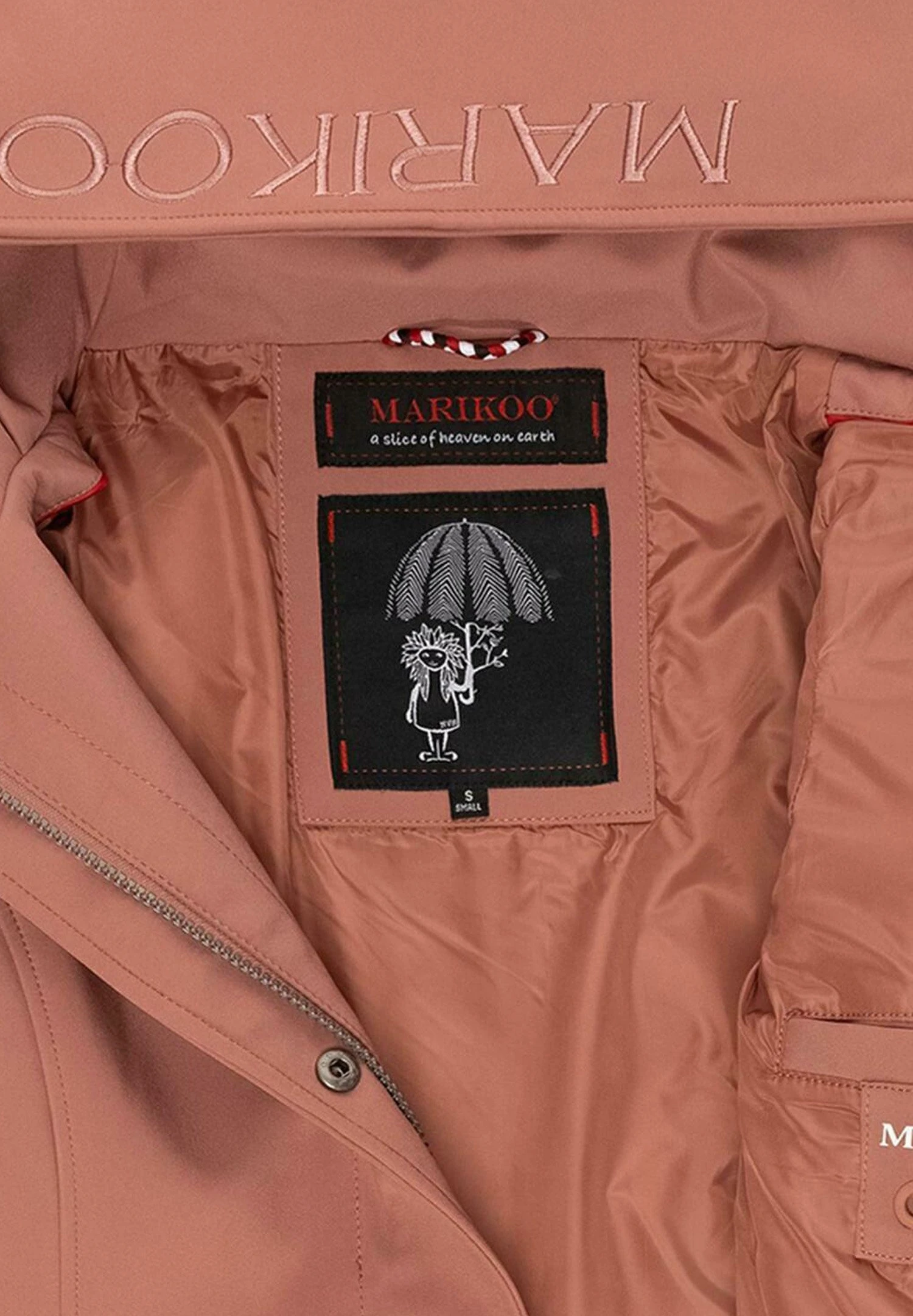 Marikoo Mayleen - Parka - Terracotta 6 Marikoo Mayleen - Parka - Terracotta - Imagen 6