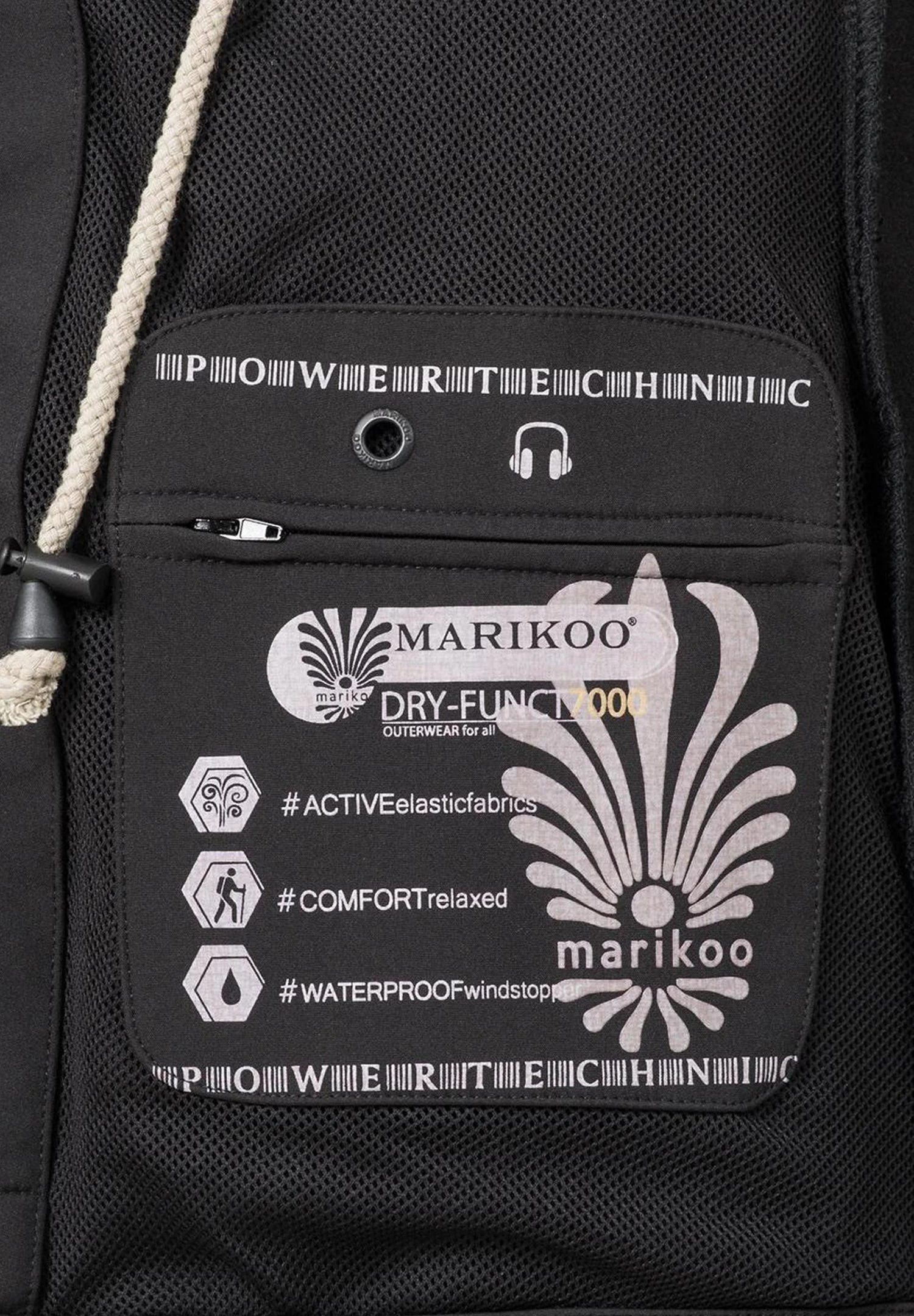 Marikoo Zimtzicke - Parka - Black 6 Marikoo Zimtzicke - Parka - Black - Imagen 6