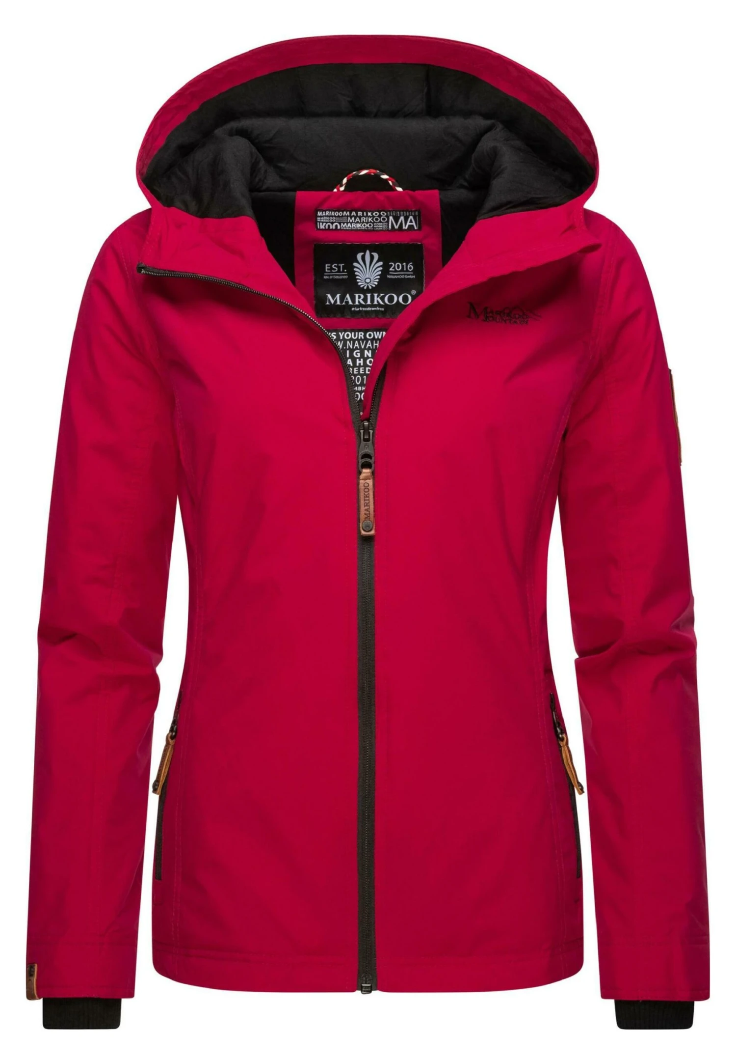 Marikoo Brombeere - Chaqueta Outdoor - Fuchsia 5 Marikoo Brombeere - Chaqueta Outdoor - Fuchsia - Imagen 5