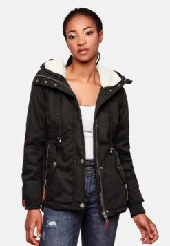 Marikoo Manolya - Abrigo De Invierno - Black -Marikoo 3b636a137b6d428193dcea877212d5fa