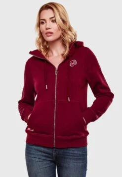 Marikoo Setsunaa - Sudadera Con Cremallera - Bordeaux