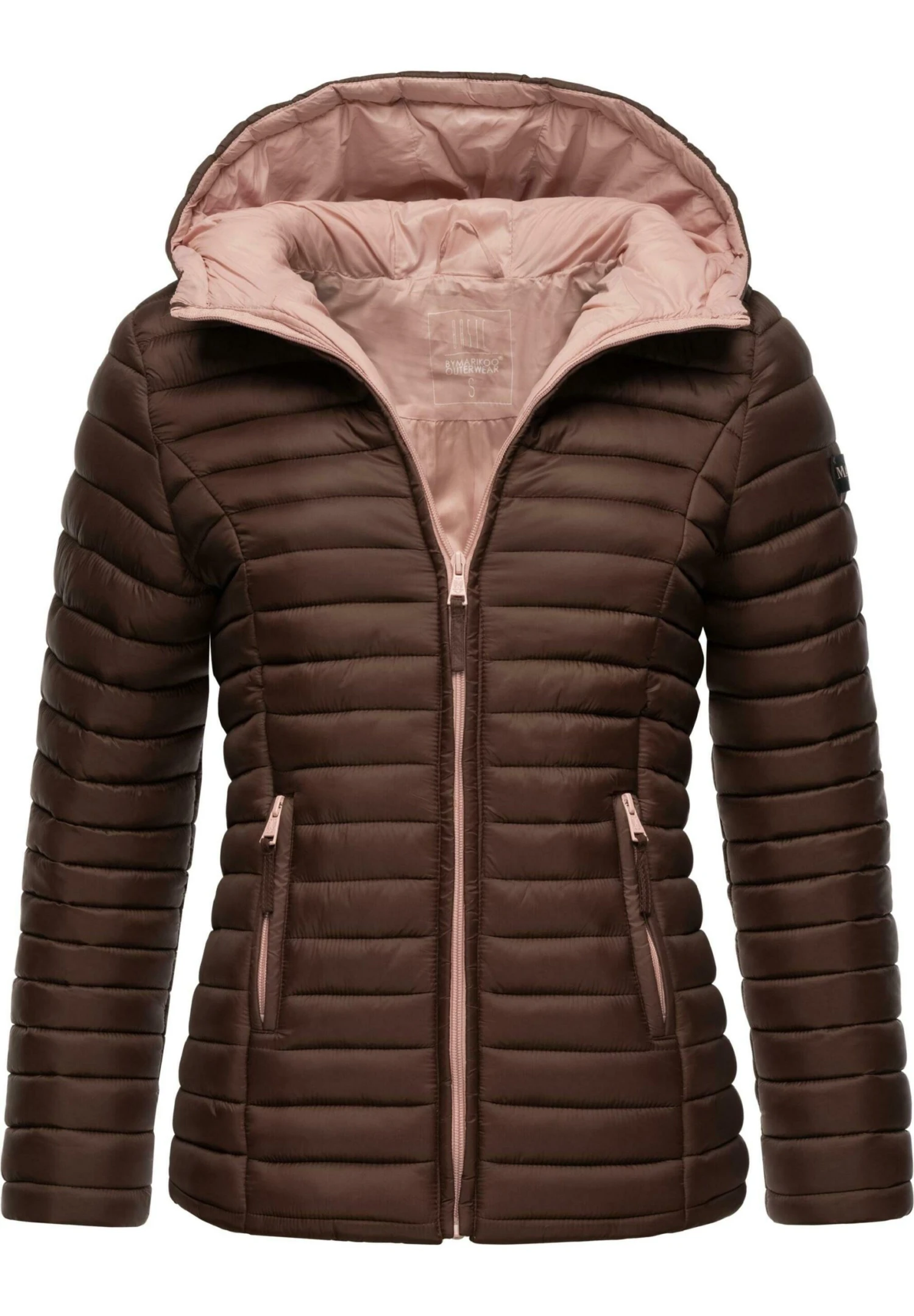 Marikoo Asraa - Chaqueta De Entretiempo - Dark Choco 1 Marikoo Asraa - Chaqueta De Entretiempo - Dark Choco