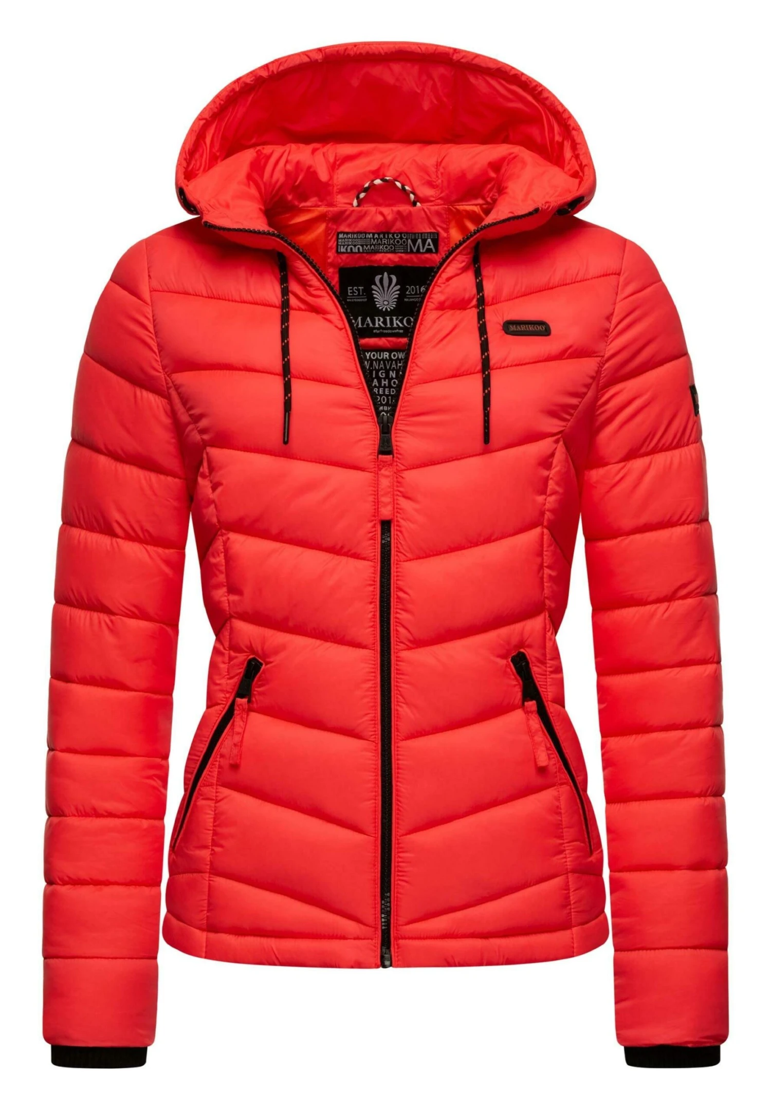 Marikoo Kuala - Chaqueta De Entretiempo - Neon Coral 5 Marikoo Kuala - Chaqueta De Entretiempo - Neon Coral - Imagen 5