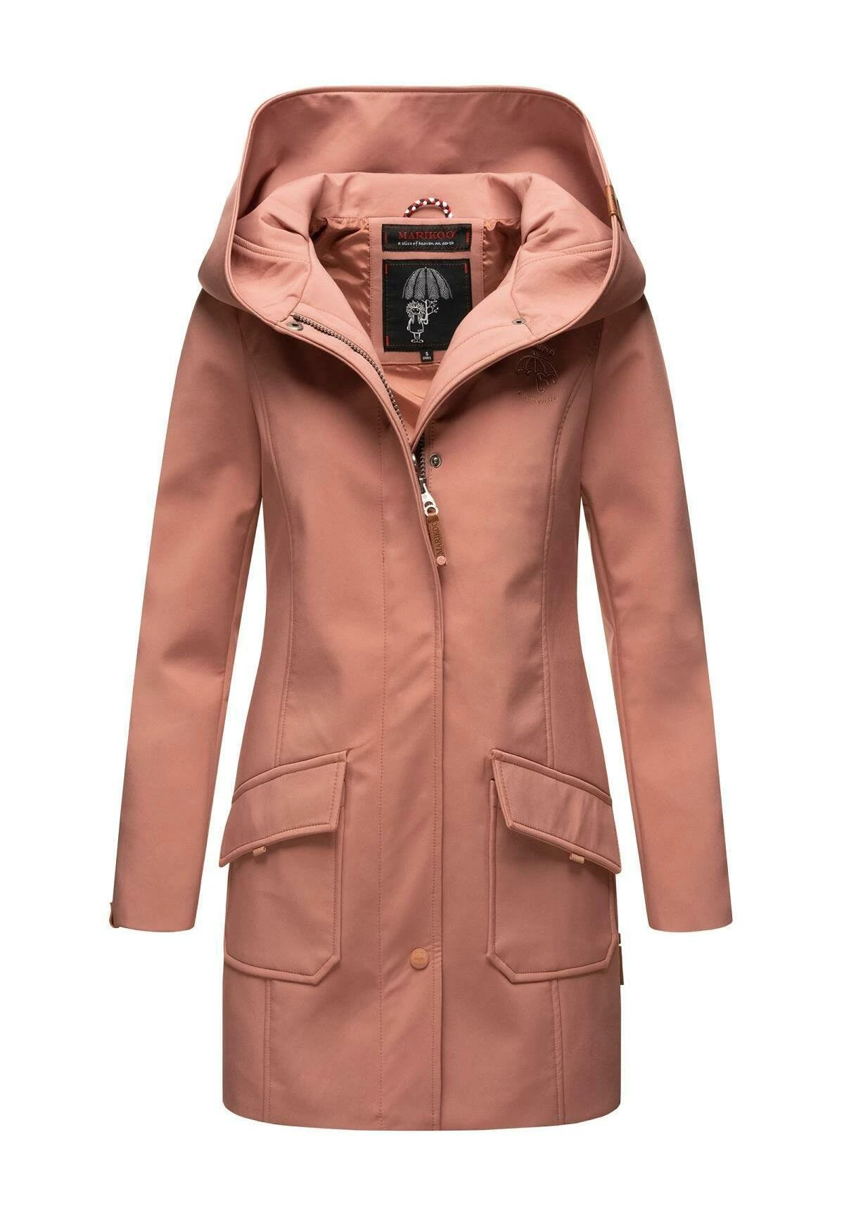 Marikoo Mayleen - Parka - Terracotta 5 Marikoo Mayleen - Parka - Terracotta - Imagen 5