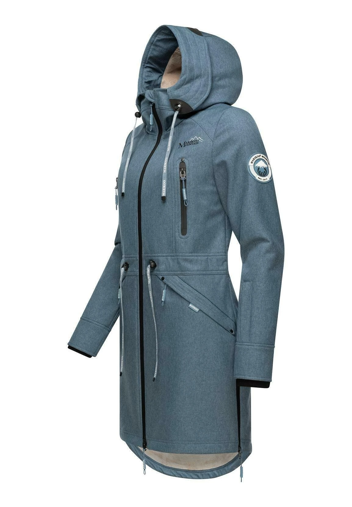 Marikoo Racquelle - Parka - Dusty Blue 7 Marikoo Racquelle - Parka - Dusty Blue - Imagen 7