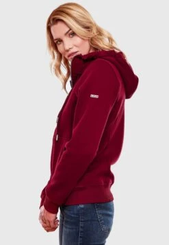 Marikoo Setsunaa - Sudadera Con Cremallera - Bordeaux -Marikoo 78ef0bc50ed043579ad3bde69edbbda0