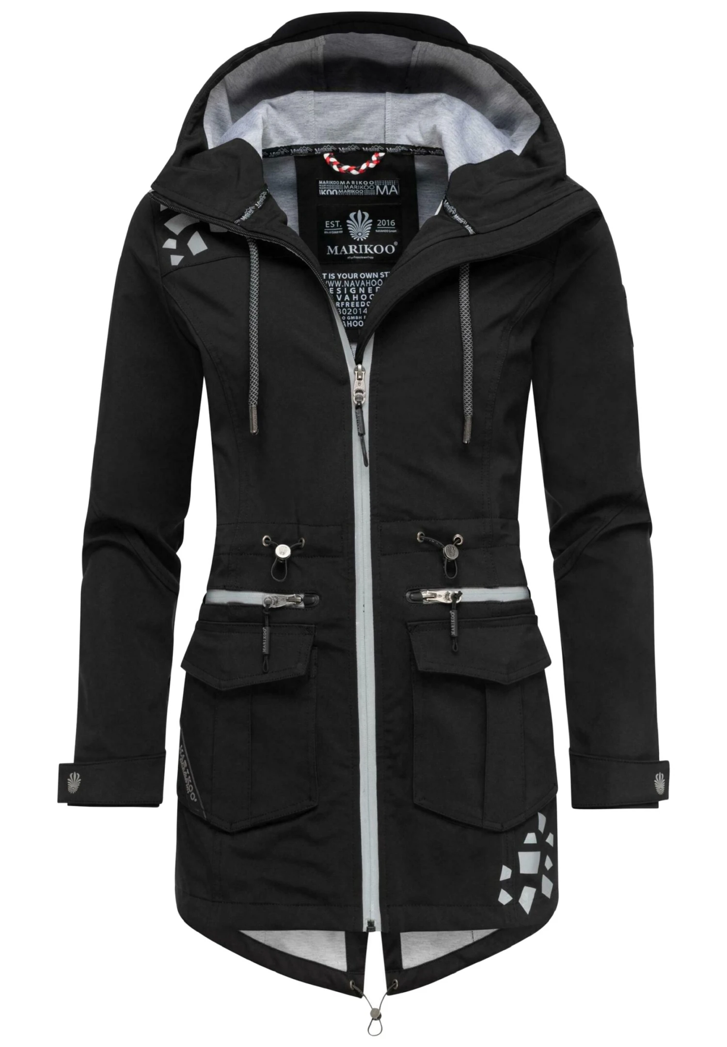 Marikoo Ulissaa - Impermeable - Black 1 Marikoo Ulissaa - Impermeable - Black