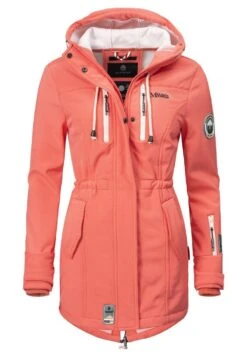 Marikoo Zimtzicke - Parka - Coral -Marikoo 8717c2ca7d3c472eb72a475a8548b147