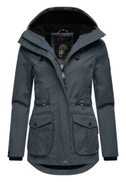 Marikoo Babetaa- Parka - Blue Melange -Marikoo 938d25b7b7ad4cef9edc0f2c0809914a