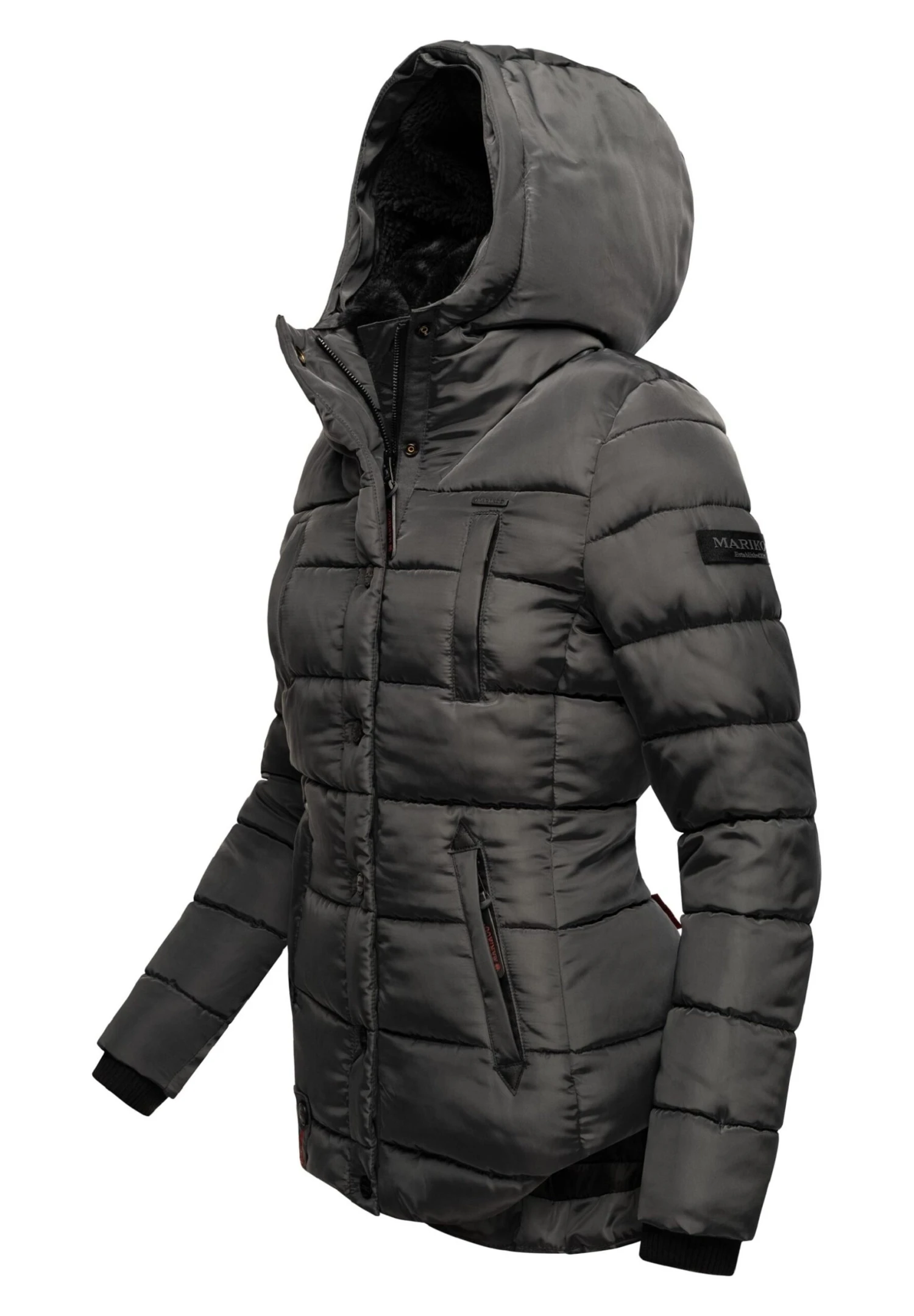 Marikoo Lotusblüte - Chaqueta De Invierno - Anthracite 2 Marikoo Lotusblüte - Chaqueta De Invierno - Anthracite - Imagen 2