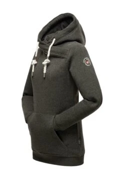 Marikoo Izuyaa - Jersey Con Capucha - Dark Grey Melange -Marikoo 98b26e26d292470e9e225999651a6a3f
