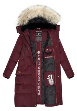Marikoo Abrigo De Invierno - Dark Red Melange 15 Marikoo Abrigo De Invierno - Dark Red Melange -Marikoo 9a77194cecd44e2ebac4124538461ada