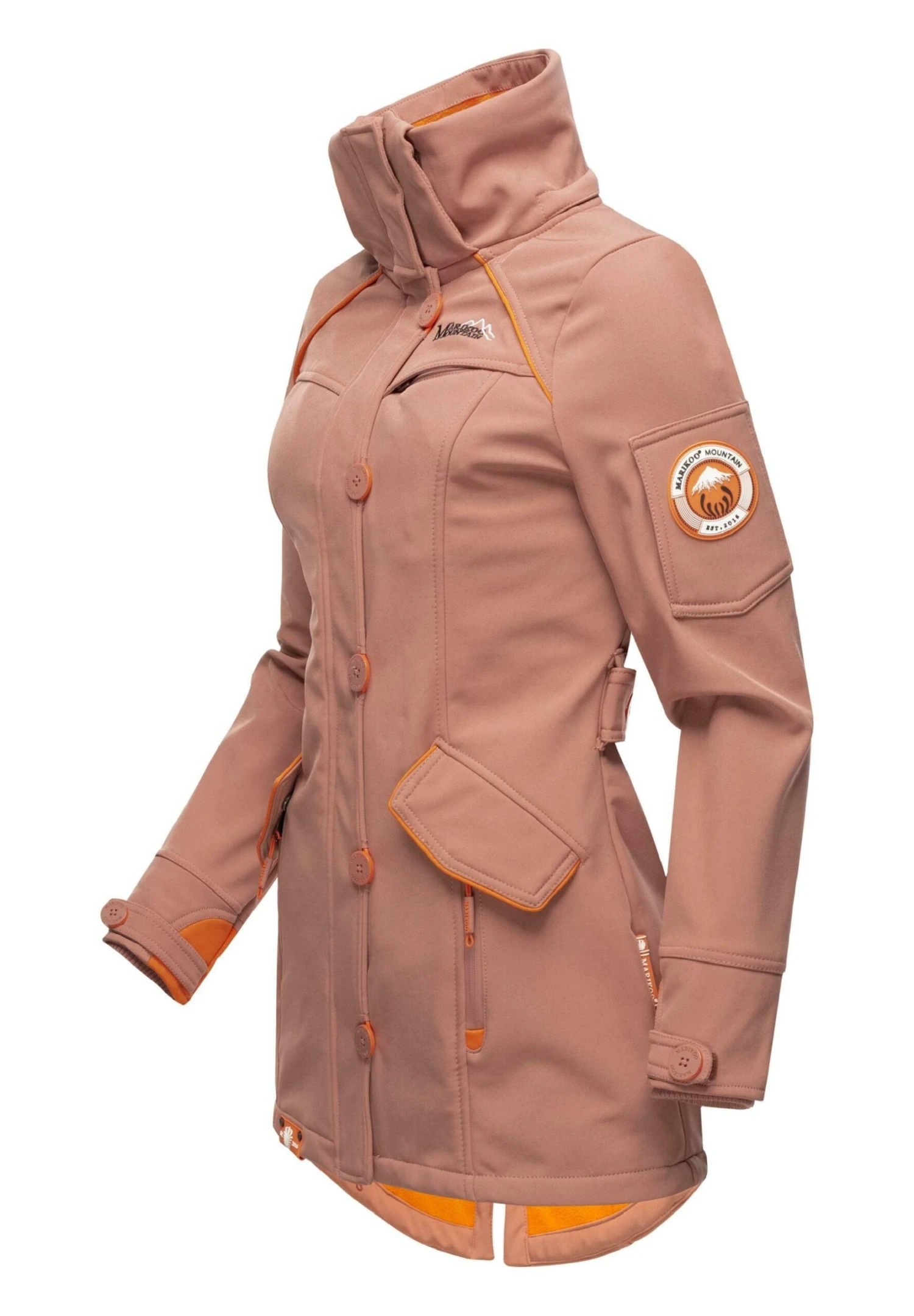 Marikoo Soulinaa - Parka - Terracotta 5 Marikoo Soulinaa - Parka - Terracotta - Imagen 5