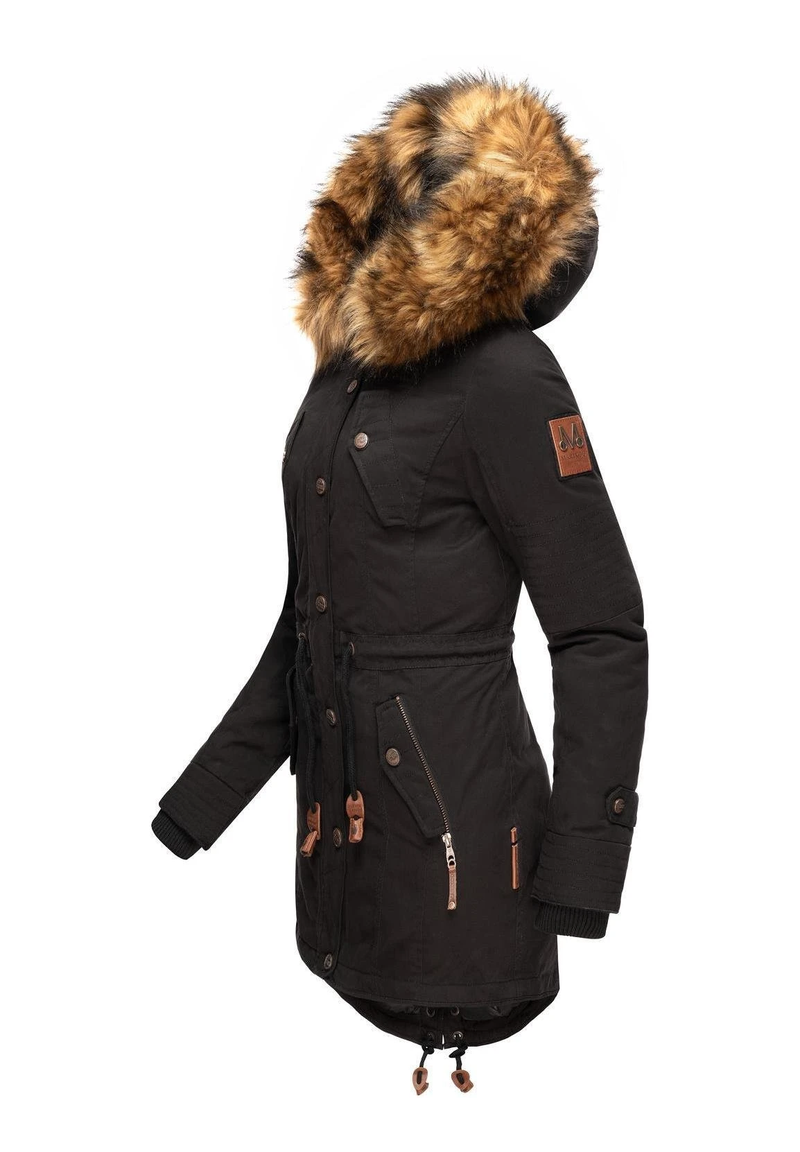 Marikoo Viva- Abrigo De Invierno - Black 7 Marikoo Viva- Abrigo De Invierno - Black - Imagen 7