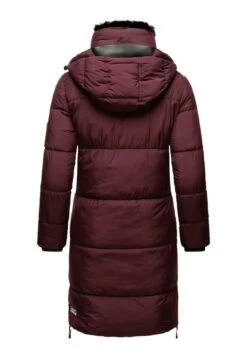 Marikoo Streliziaa - Abrigo De Invierno - Dark Red Melange -Marikoo b5f365cad78e4e7f924c2d6bcaa36b52