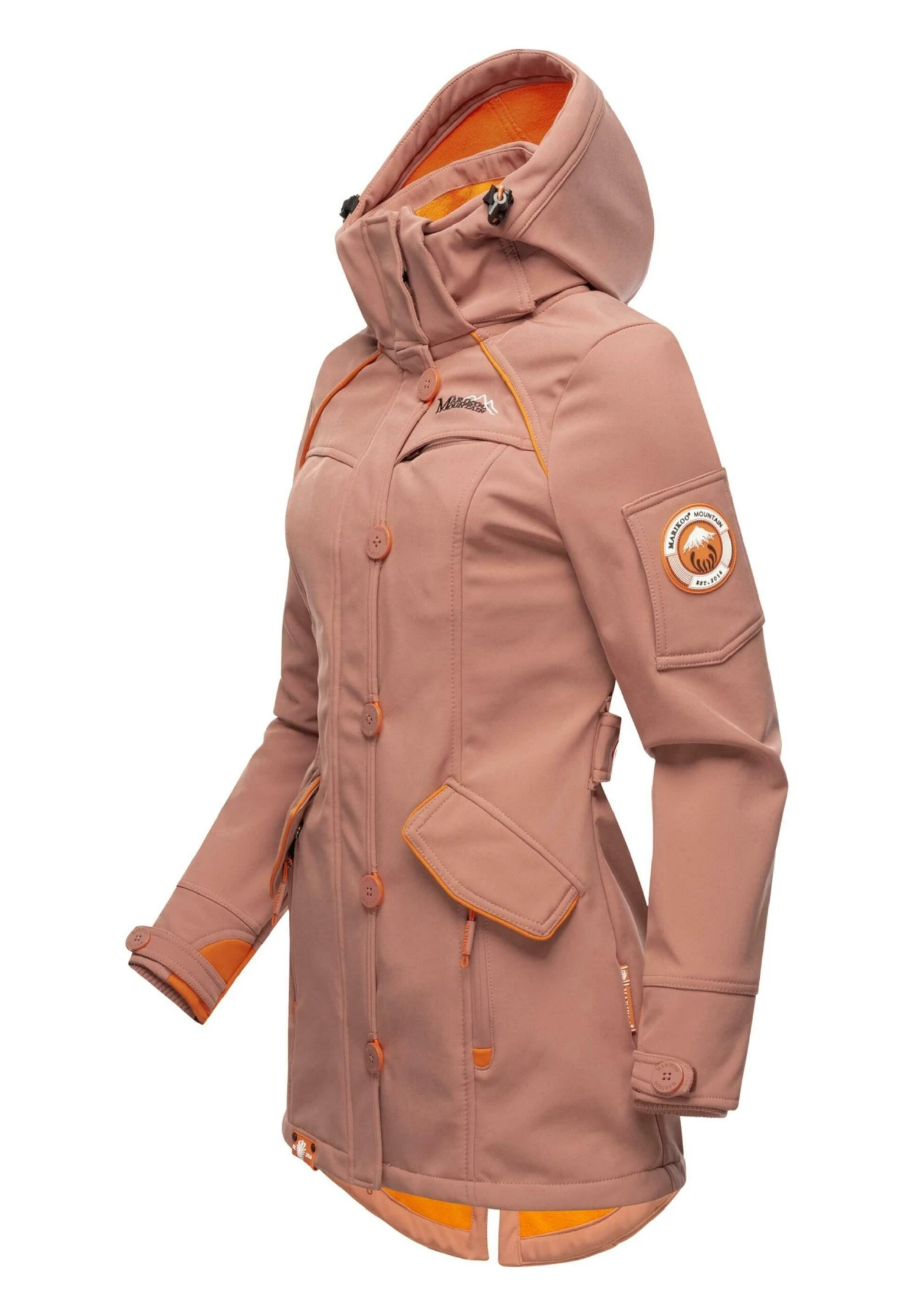Marikoo Soulinaa - Parka - Terracotta 2 Marikoo Soulinaa - Parka - Terracotta - Imagen 2