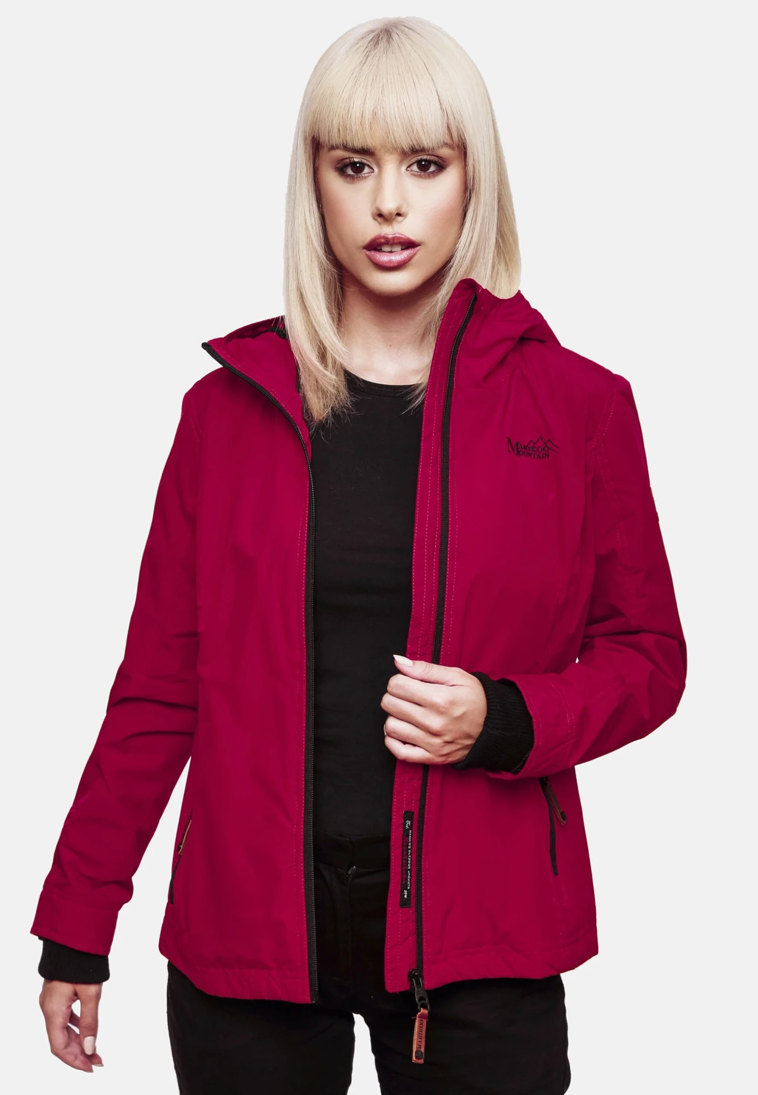 Marikoo Brombeere - Chaqueta Outdoor - Fuchsia 4 Marikoo Brombeere - Chaqueta Outdoor - Fuchsia - Imagen 4