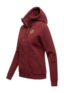 Marikoo Setsunaa - Sudadera Con Cremallera - Bordeaux -Marikoo bc77a052691045fa96eed8533d4ee681