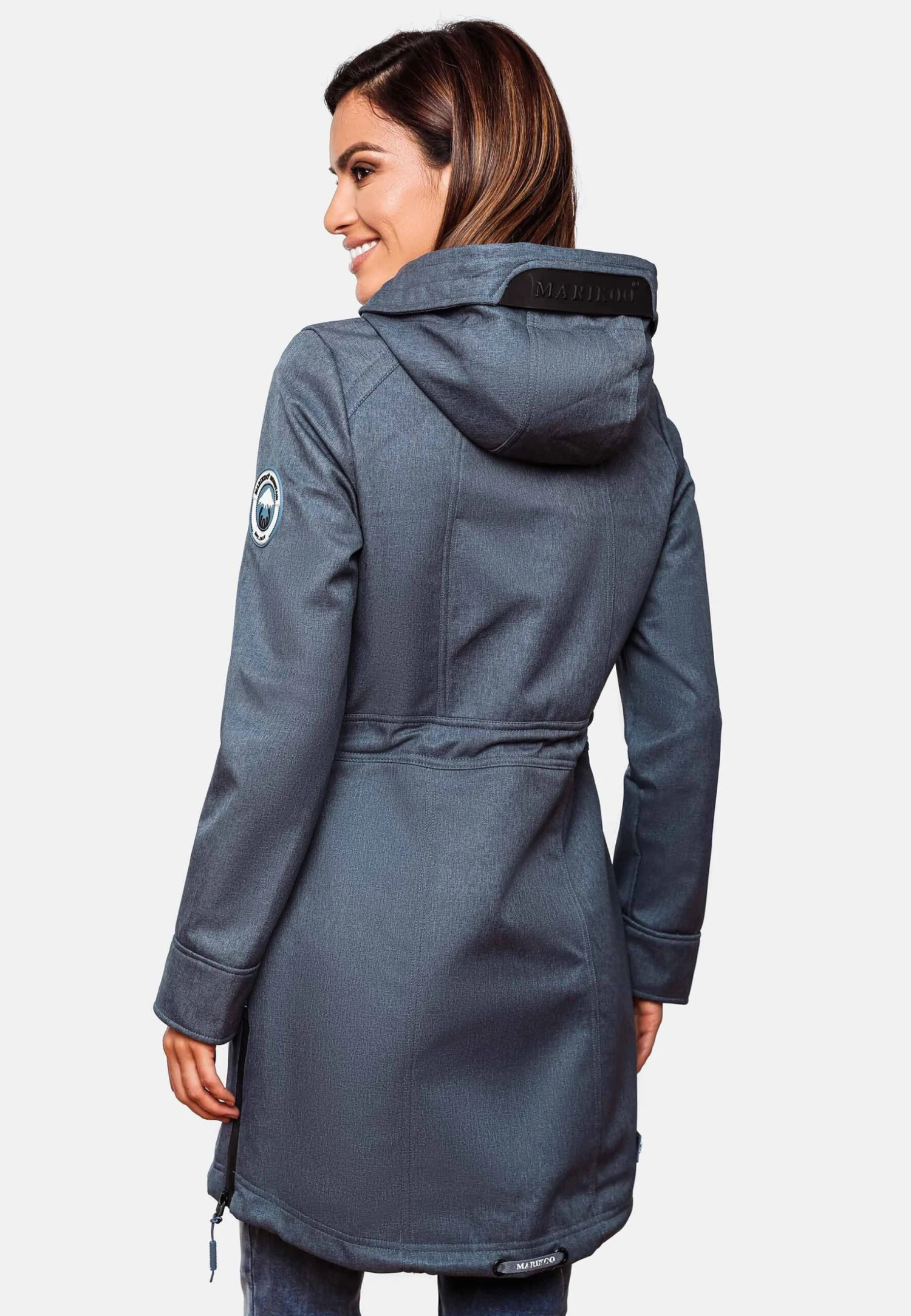 Marikoo Racquelle - Parka - Dusty Blue 2 Marikoo Racquelle - Parka - Dusty Blue - Imagen 2