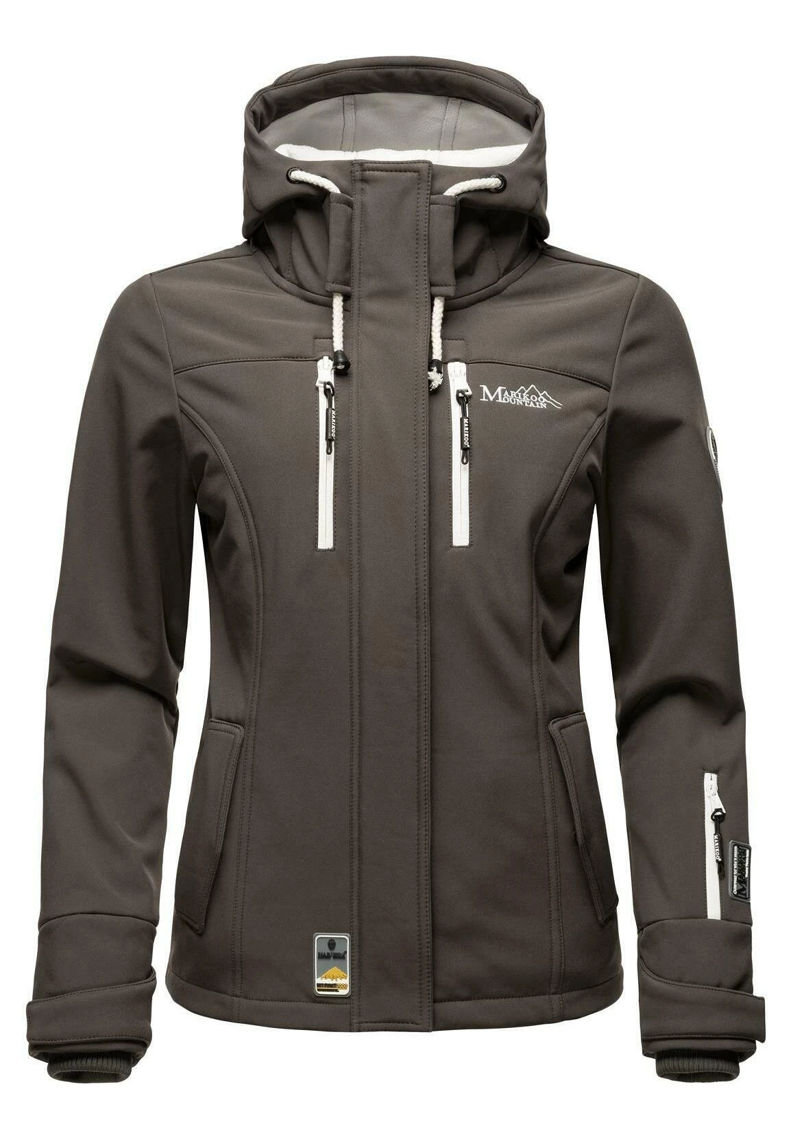 Marikoo Funktions - Chaqueta Outdoor - Dark Grey 1 Marikoo Funktions - Chaqueta Outdoor - Dark Grey