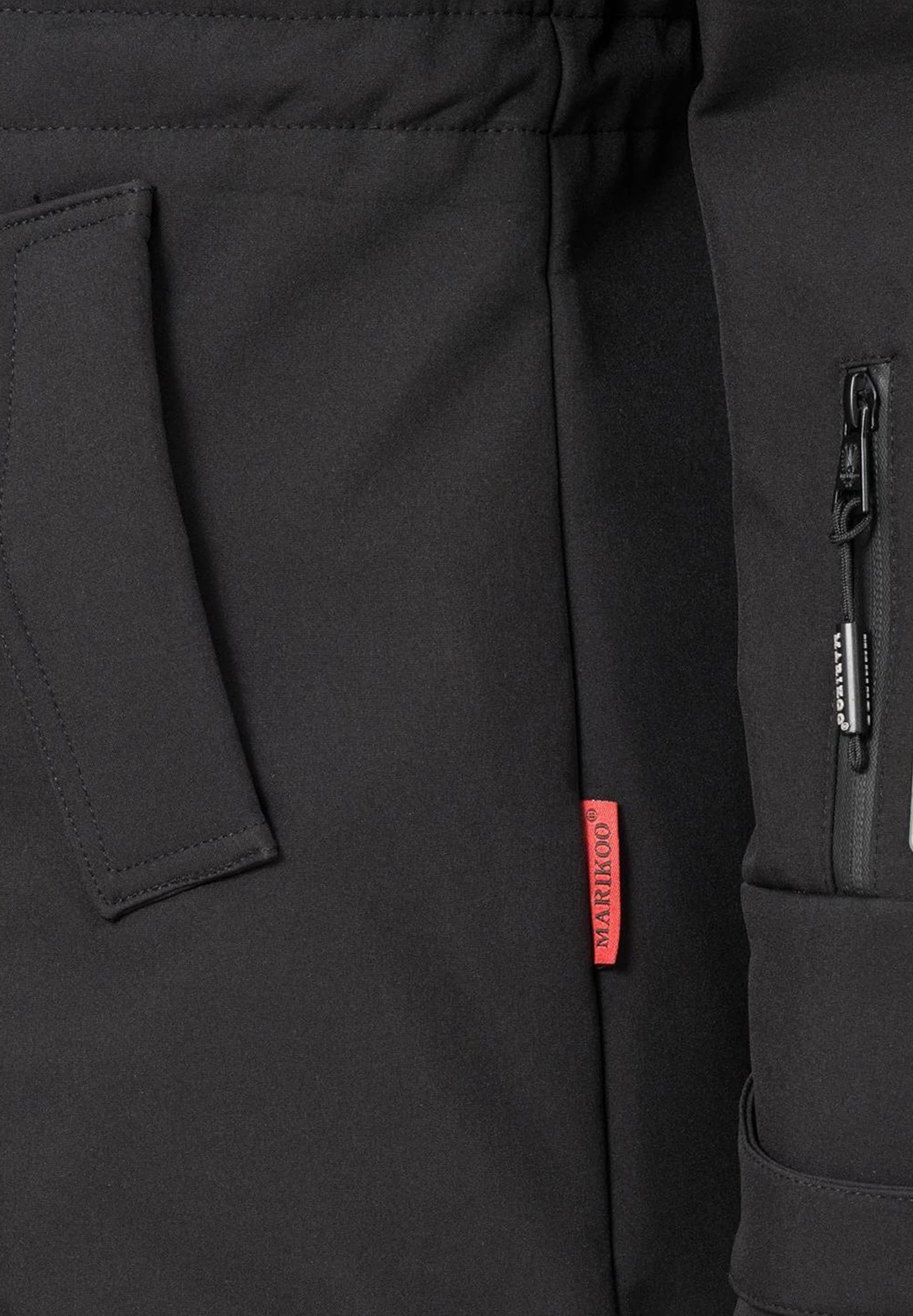 Marikoo Zimtzicke - Parka - Black 5 Marikoo Zimtzicke - Parka - Black - Imagen 5