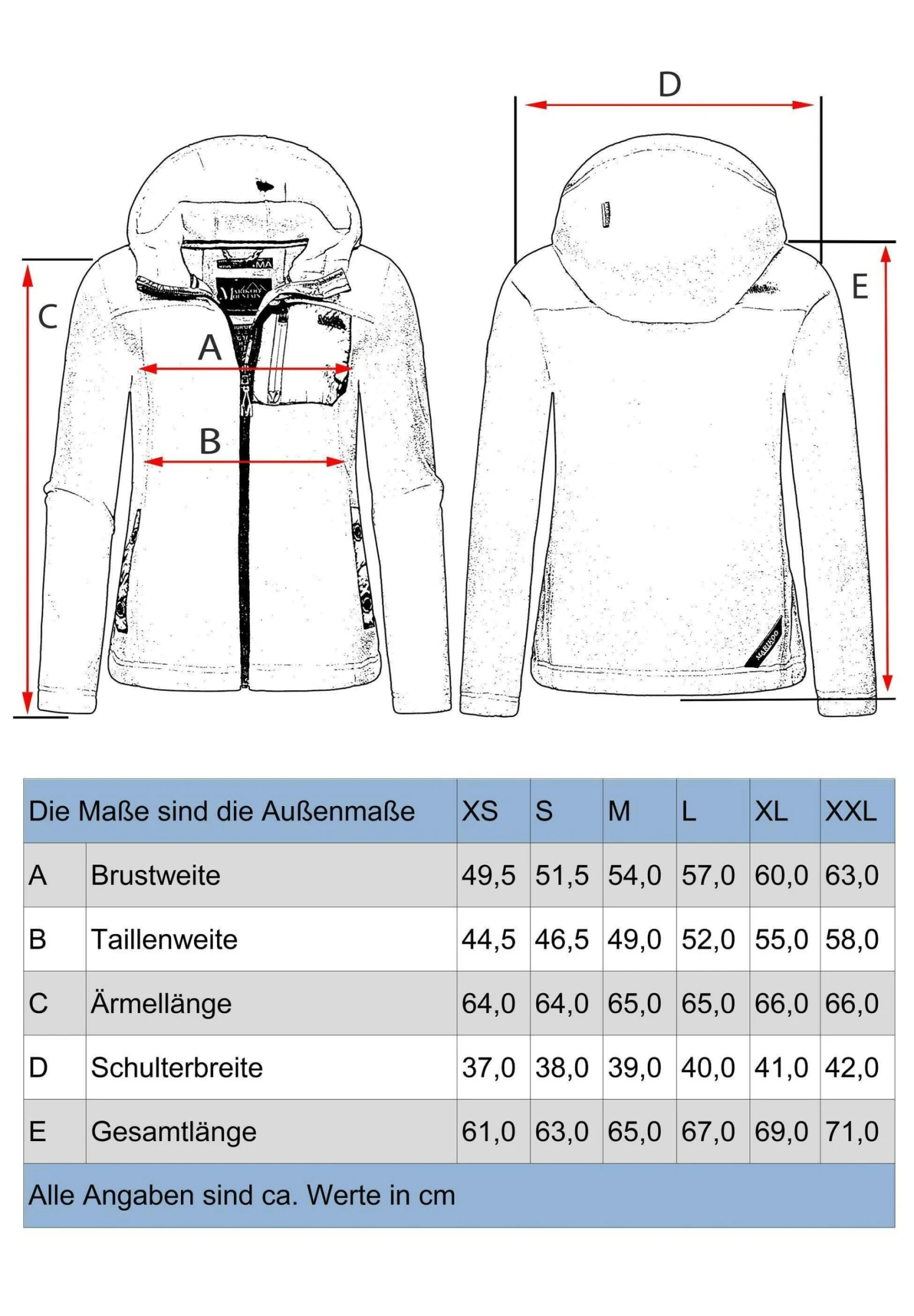 Marikoo Mount Iwaki - Forro Polar - Coralle 4 Marikoo Mount Iwaki - Forro Polar - Coralle - Imagen 4