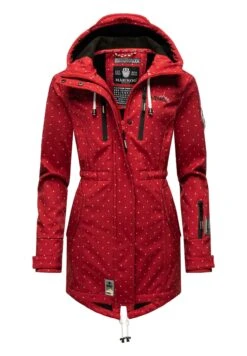 Marikoo Zimtzicke - Parka - Red W Dots