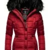 Marikoo Lotusblüte - Chaqueta De Invierno - Blood Red