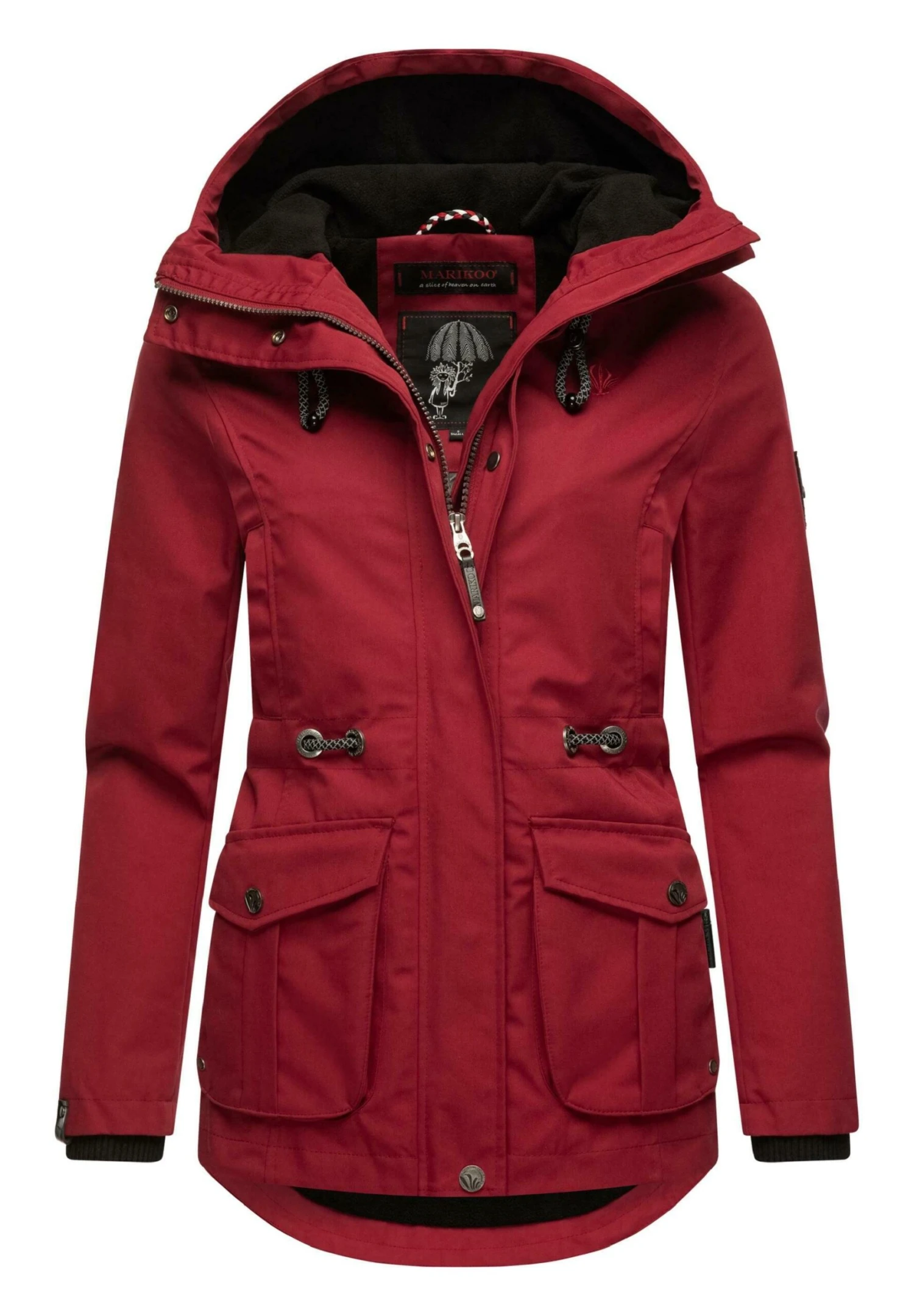 Marikoo Babetaa- Parka - Blood Red 5 Marikoo Babetaa- Parka - Blood Red - Imagen 5