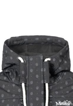 Marikoo Zimtzicke - Parka - Black Melange -Marikoo f8249db0d8e444908e47e2325bc47273